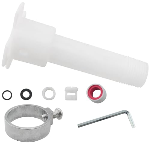 CHENJIN 1 Set Bathtub Faucet Nozzle Adapter 1/2 inch Bathtub Nozzle Diverter Repair Kit with Assembly Tool Switcher Repair Part 4-in-1 Bathtub Spout Adapter