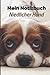 Mein Notizbuch Niedlicher Hund: 110 linierte Seiten