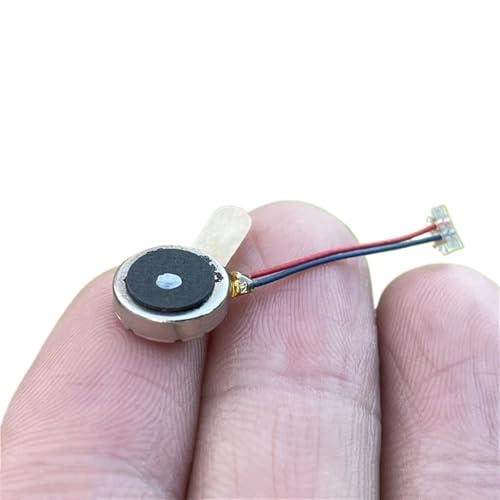 Moteur de vibration CC 1032 3.7V type bouton plat 10x3.2mm pour mini projet