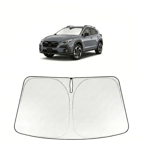 Image of Proadsy Windshield Sun Shade for Subaru Crosstrek 2024-2026 Foldable Front Sunshade Protector Sun Visor Blocks UV Rays Keep Car Cooler Accessories