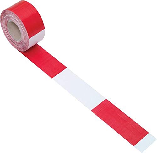 Ks Tools 917.3899 Banda De Precinto De Plástico Segmentada En Rojo / Blanco