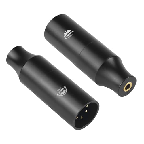 Adaptador XLR macho a 3,5 mm balanceado okcsc con sonido HiFi sin interferencias
