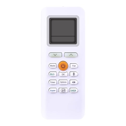 Télécommande climatiseur Midea avec écran LCD clair