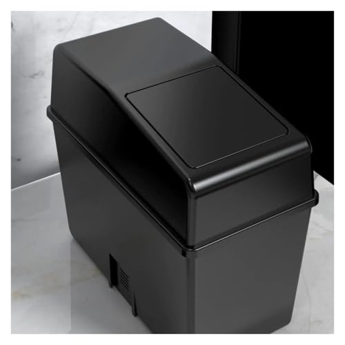 Basurero para coche con tapa impermeable y contenedor de basura universal para SUV y camiones 2