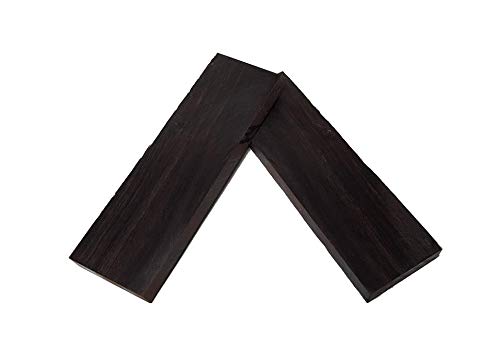 Natural Wood African Blackwood Knife Scales
