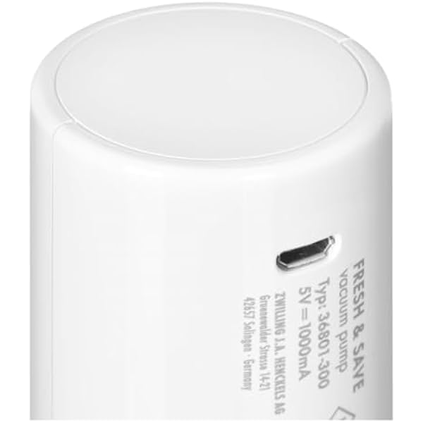 Вакуумный насос ZWILLING FRESH SAVE портативный вакуумный упаковщик белый La Mer
