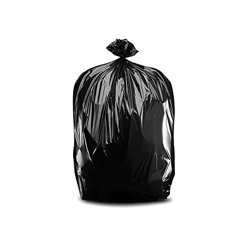 Plasticplace 55-60 gallon Trash Bags │ 2.0 Mil │ Black Heavy Duty Garbage Can Liners │ 36” x 58” (100Count) (W55LDBX2) Plasticplace 55-60 gallon Trash Bags │ 2.0 Mil │ Black Heavy Duty Garbage Can Liners │ 36” x 58” (100Count) (W55LDBX2)