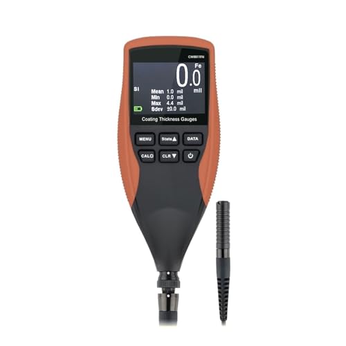 Medidor Digital de Espesor de Pintura Fe/NFe 0-1250 μm miniatura 1