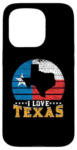 I Love Texas Texan State Pride スマホケース iPhone 15 Pro 用