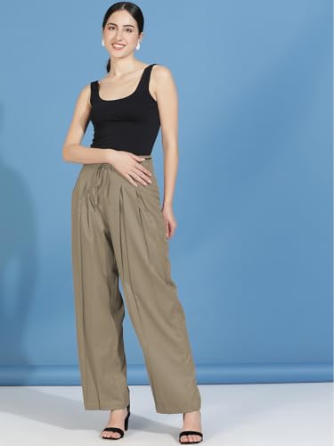 Image of KOTTY Women's Lightweight Loose Fit Casual Wear Pants
