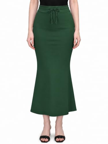 Image of Stretchable Saree Shapewear Petticoat for Women,Skirts for Women,Smooth Curve 4-Way Stretch Fish Cut Peticote Innerwear,Shape Wear Dress for Saree