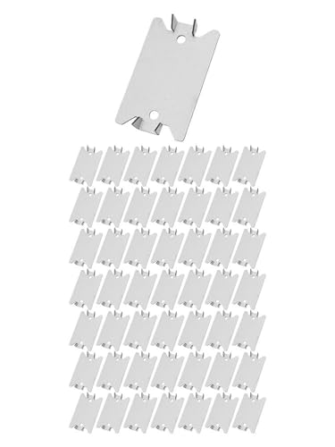 Clous en acier robuste pour installation facile de protections avec dents