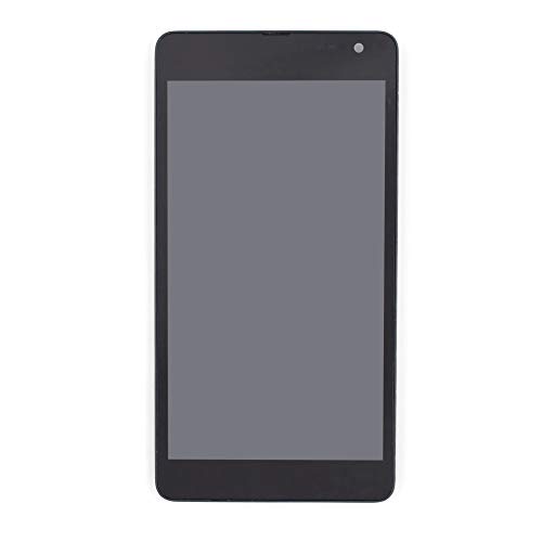 Image of LCD Screen Display with Digitizer Touch Panel with Bezel Frame for Microsoft Lumia 535(2S Version)(Black)