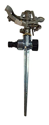 Preisvergleich Produktbild Renus Impulsregner, Kreisregner, Rasensprenger mit Erdspieß gardenakompatibel