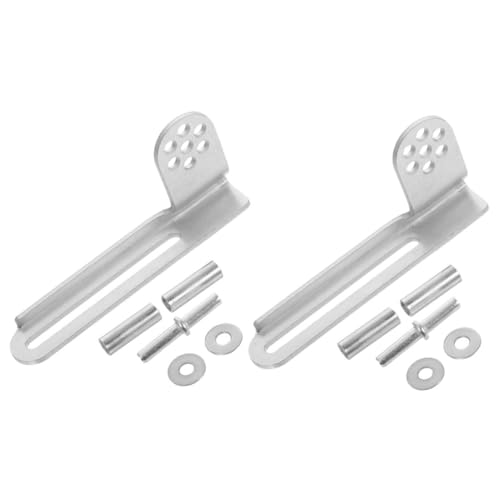 iplusmile 2Juegos Bisagras para Puertas de Frigorífico Galvanizado Instalación y Durabilidad de para Electrodomésticos