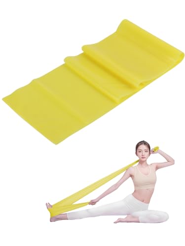 YINKE レジスタンスバンド トレーニングチューブ ゴムチューブ チューブセラバンド トレーニングチューブ 用 ダイエット フィットネスチューブ 筋トレ お尻トレ 脚トレ 男女兼用 携帯便利 筋力トレーニング、リハビリに最適 (強度レベル：1, イエロー)