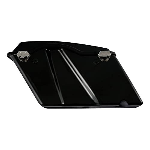 Alforjas rígidas para motos TCMT Negra mate miniatura 7