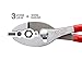 TEKTON Pliers Set, 6-Piece (Groove Joint, Slip Joint, Long Nose, Diagonal Cutting, Lineman's) | PLR99020