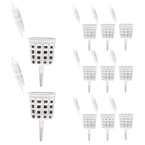 Bohany Cestas de fertilizante | 10 macetas abono para cultivo, de jardín y terraza para plantas suculentas, flores en maceta, patio, y familia
