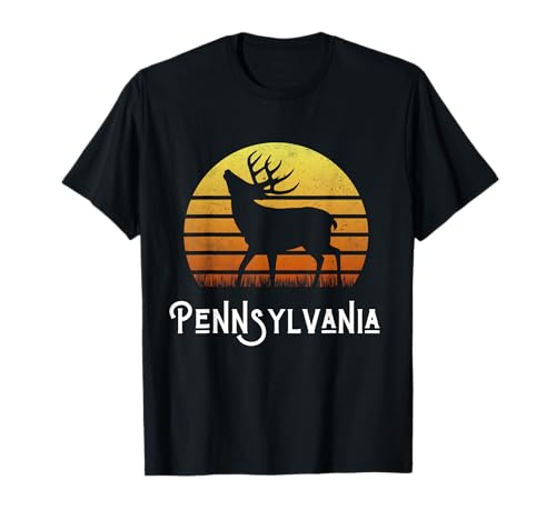 Pennsylvania Big Whitetail Buck Deer Hunting Hunters T-Shirt