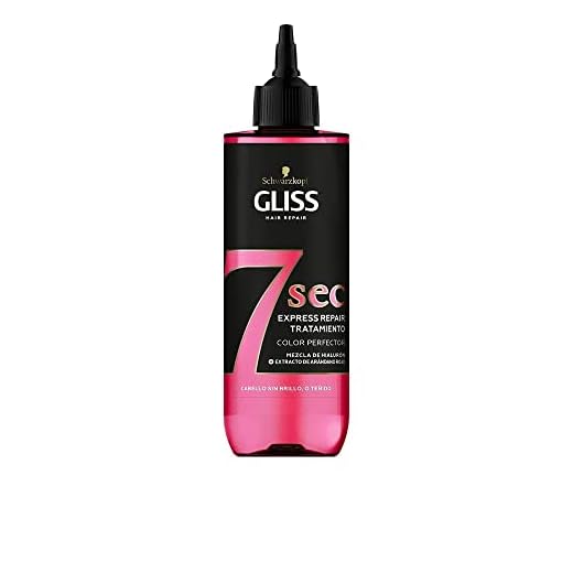 Schwarzkopf Gliss, Trattamento 7 Secondi Colour Perfector per Capelli Colorati o Schiariti