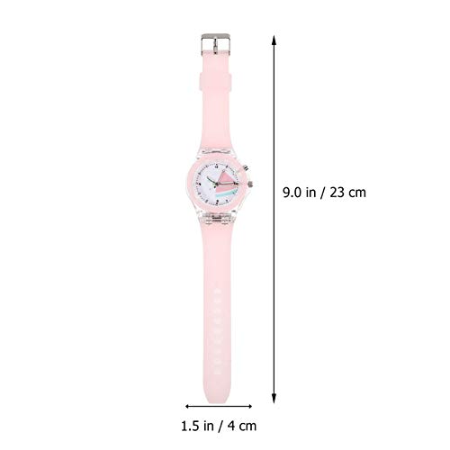 ULTECHNOVO Crianças de Silicone Relógio Com DIODO EMISSOR de Luz Da Novidade Dos Desenhos Animados R