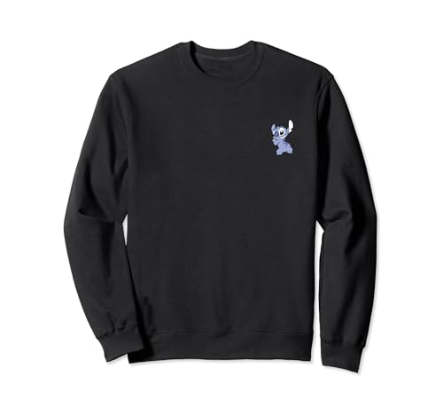 Image of Lilo And Stitch Stitch Backside Breast Print Sweatshirt