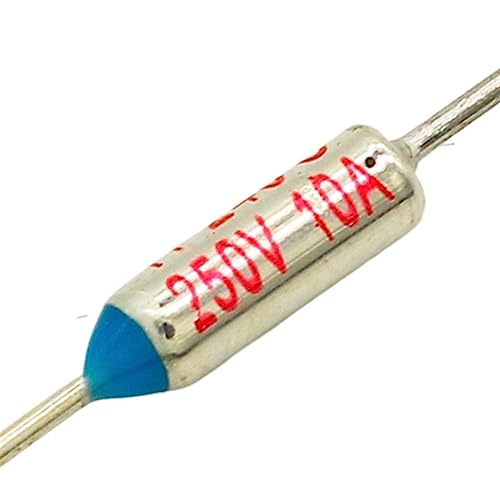 20 Pcs TF 240 Celsius Circuit Cut Off Thermal Fuse 250V 10A