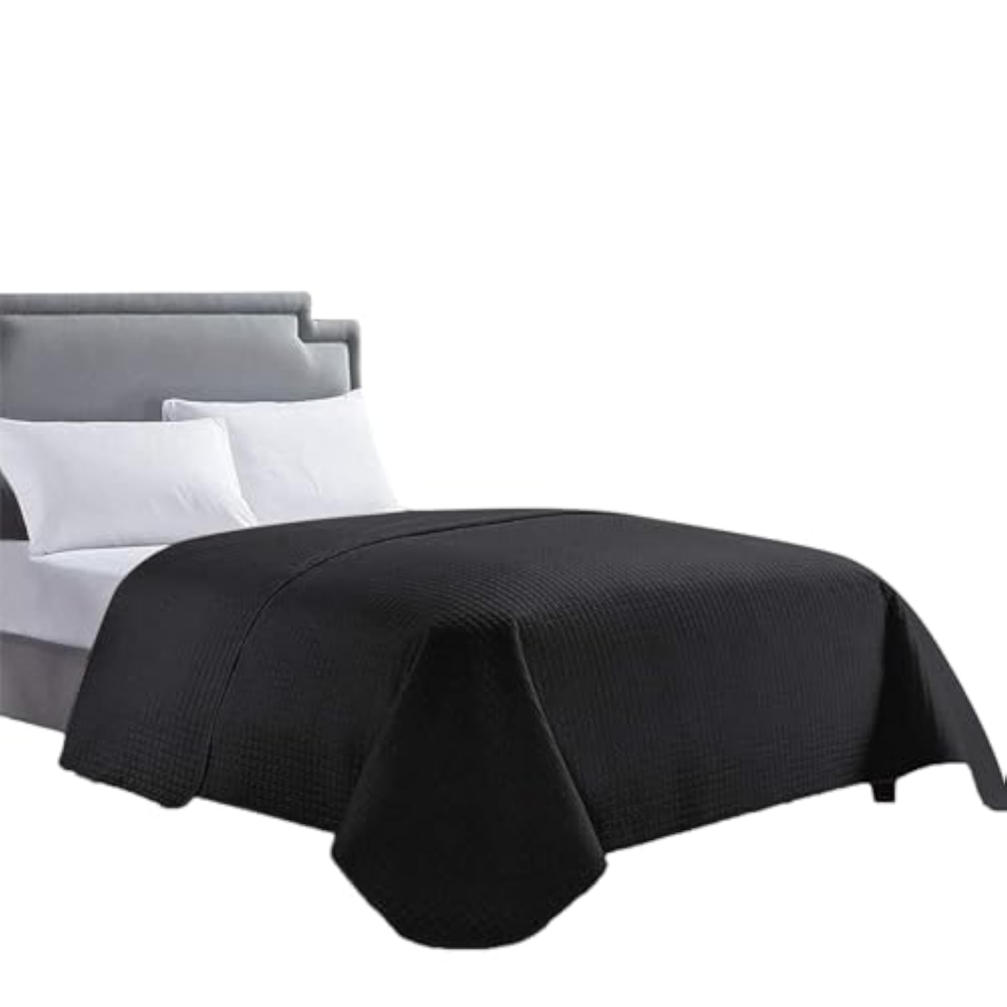 Luxury Checkered Super Soft Solid Bed Quilt Bedspread