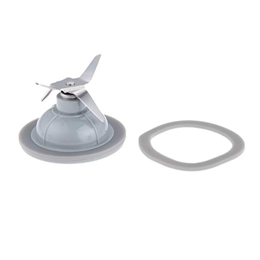 BL1900 Blender Blade and Rubber Gasket Sealing, Replacement for Black Decker Blender 14291600, Fits BL1900, BL3900, BL4900, BL5000, BL5900, BL6000, BL9000