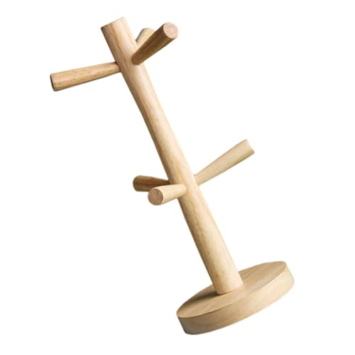 HOLIDYOYO 1pc Cup Draining Rack Upside Down Design for Easy Washing Draining Stylish Cup Display Stand for Home Kitchen Bar Office Chic Storage for Glasses Teacups