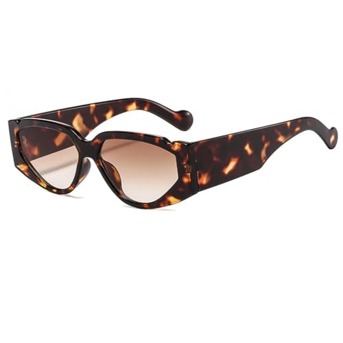 Lunettes de soleil carrées steampunk UV400 pour look vintage rétro