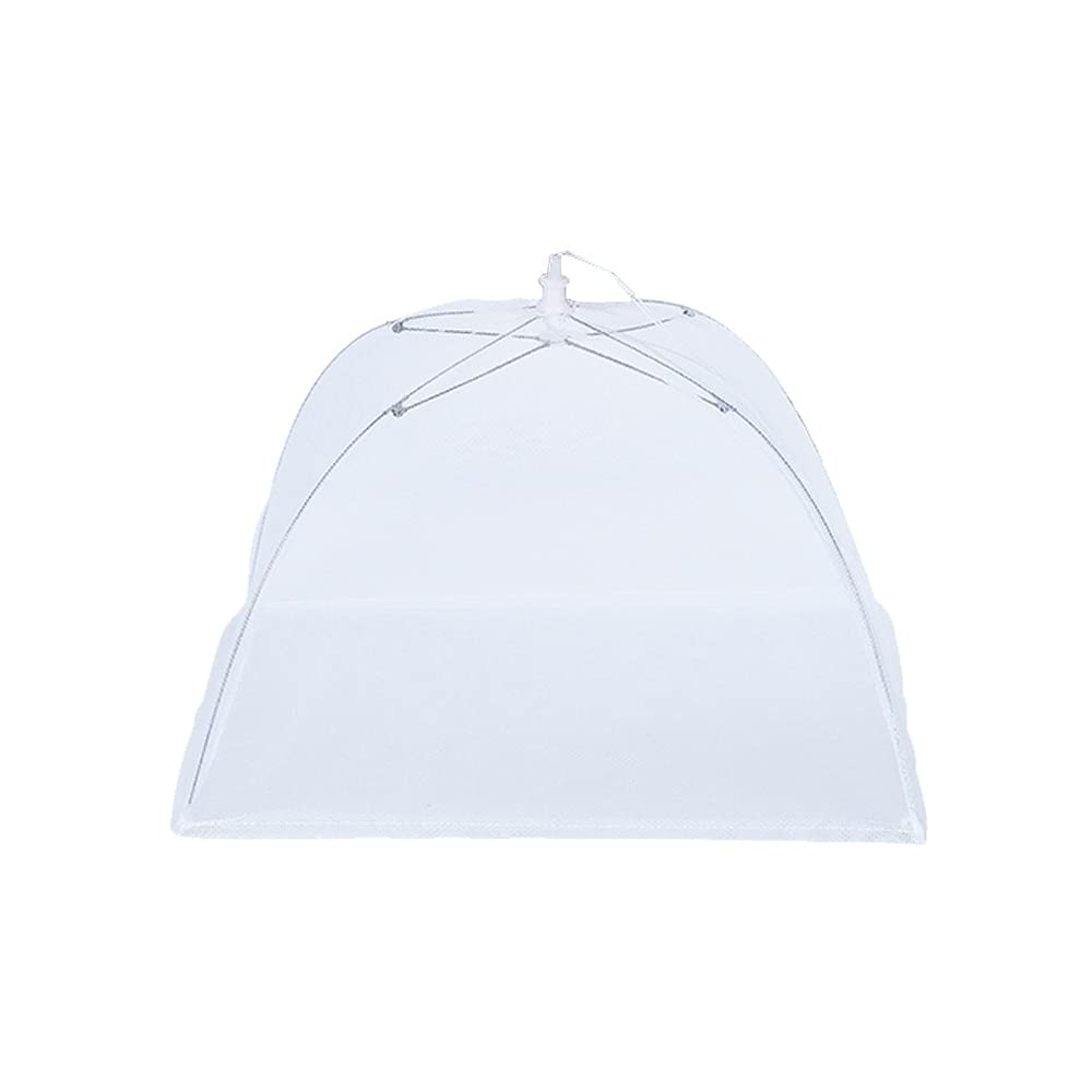 Mesh Food Cover Pop Up Paraplu,43 X 43 cm Partijen Picknicks, voor Buiten BBQS Herbruikbare en Opvouwbare Bescherming Voedsel (2
