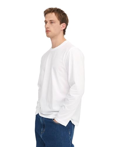 Men's True Boxy Fit Cotton Crewneck Long Sleeve Tee2