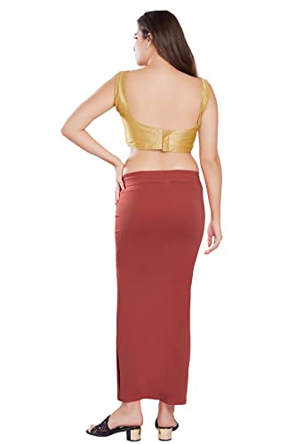 Image of RANI SAAHIBA Women's Stretchy Slim Fishcut Petticoat Cotton Shapewear