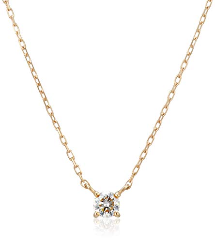 canal4℃(カナルヨンドシー)ダイヤモンドK10イエローゴールド(YG)ネックレス 151446123004