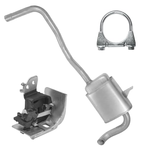 Polmo Auspuff Endtopf für Renault Scenic 3 III JZ 2009-2016 1.5 dCi 1.9 dCi