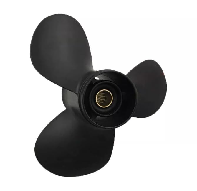 Image of 11.1x14 Aluminum Boat Outboard Propeller for Tohatsu Nissan Engines 35-50HP, 13 Spline Tooth, RH, fit Tohatsu Nissan 35HP 40HP 50HP