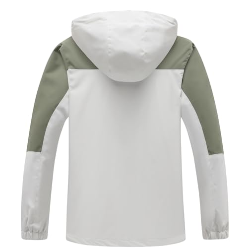 GIISAM Rain Jacket for Women, Women's Waterproof Lightweight Rain Jackets Packable Raincoat Windbreaker Coat with Hood