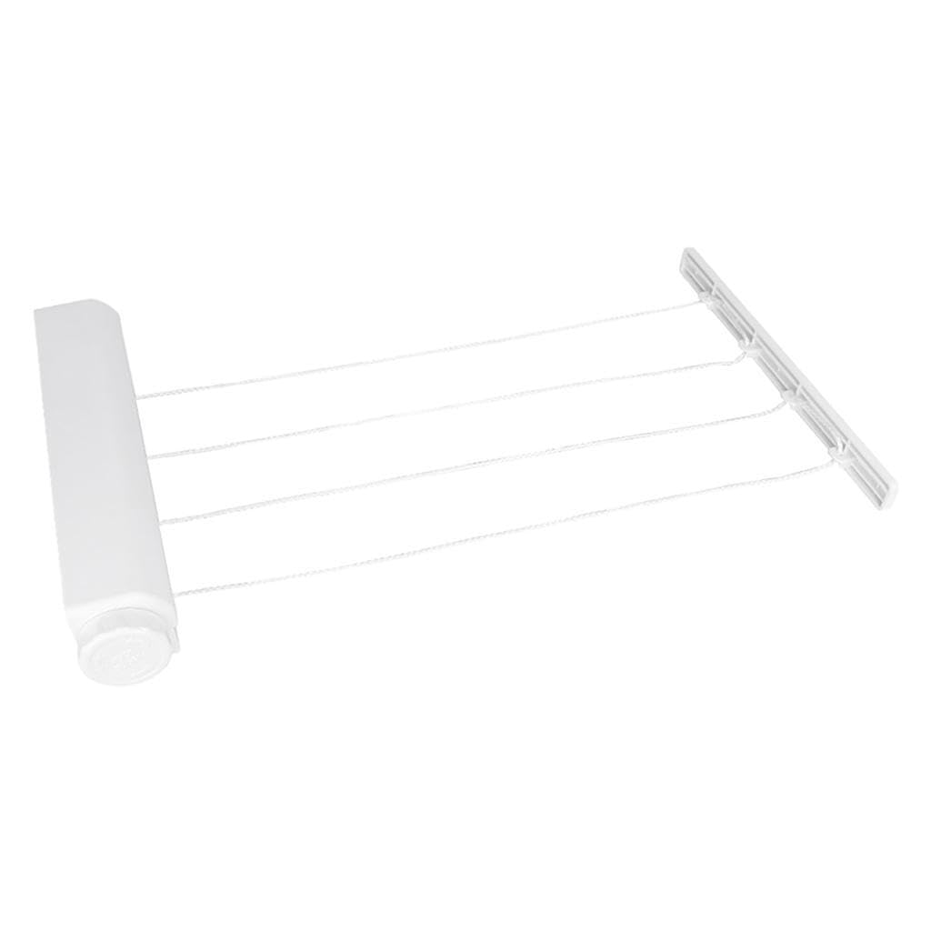 Cydzsra 4 Rope Innovative Drying Rack For Indoor Featuring Versatile Lines Living Spaces Materialabs Plastic Size29.4x6.3x6cm/11.57X2.48x2.36inch 5 Rope, 4, 29.4X6.3x6cm