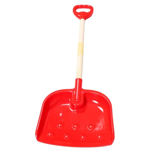Sosoport Wooden Snow Shovel for Lightweight Plastic Handle for Snow Play Digging and Garden Use Outdoor Tool for Winter and Beach Fun
