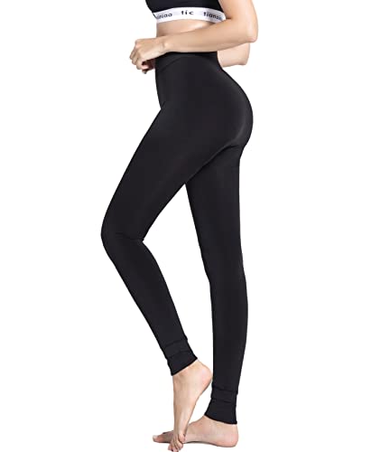Romastory Winter Warm Women Velvet Elastic Leggings Pants (Black) One Size #TOP2