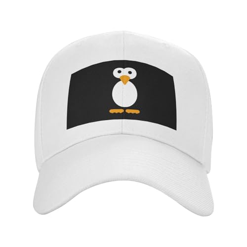 Casquette baseball pingouin protégeant du soleil en coton doux