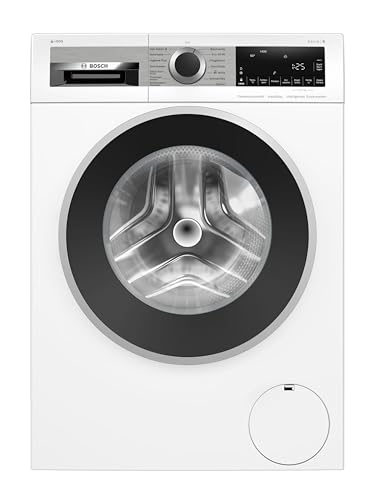 Bosch WGG244F40, Serie 6, Waschmaschine 9 kg, 1400 UpM, i-DOS, Fleckenautomatik, Iron Assist für weniger Falten, Speed Perfect, Nachlegefunktion, Active Water Plus, Hygienische Wäsche, AquaStop