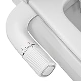 Limpieza higiénica con agua: suave, más suave e higiénico que el papel higiénico, limpieza confusa de piel sensible e irritada.