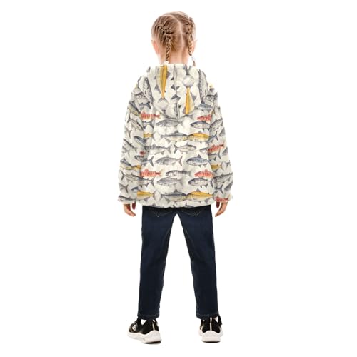 CHIFIGNO Green Tractor Toddler Girl Hoodie Toddler Zip up Hoodie Girl Toddler Girl Winter Jacket Thick Warm Outerwear4