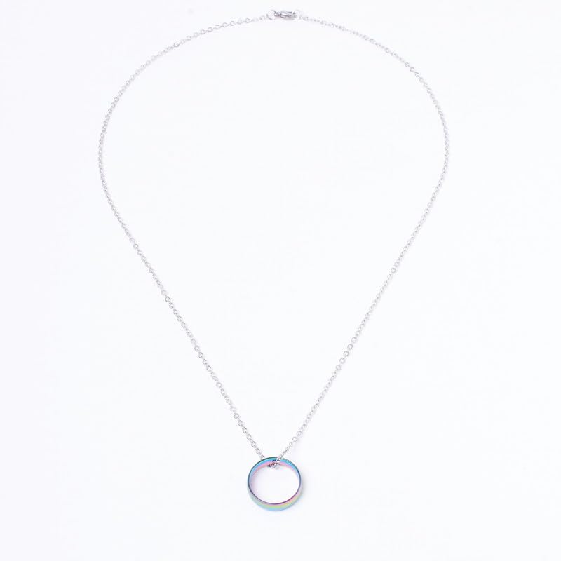 Image of SALTY ALPHA Anti Tarnish Stainless Steel Promise Ring Locket Neck Chain for Men | Stylish Pendant Necklace | Jewellery Accessories for Boys | Minimal Jewelry | Gifts for Boyfriend & Husband | Gift for Diwali, Christmas, Marriage, Birthday