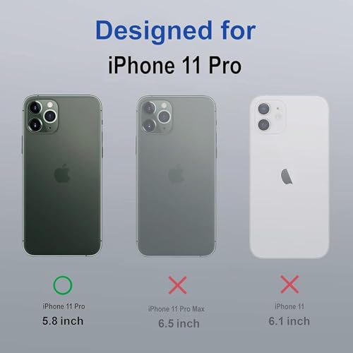 Image of Stylish Spider Back Case Cover Compatible for iPhone 11 Pro | Spidey Face Mask Case | Soft Silicone | Camera & Full Body Protection | Shock Proof | (Black)