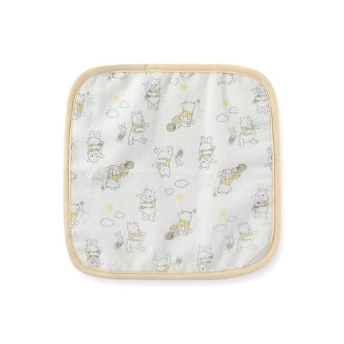 Image of Disney Baby Winnie The Pooh Unisex Hooded Baby-Bath Towel with 3 Washcloths Set for Newborn and Infants
