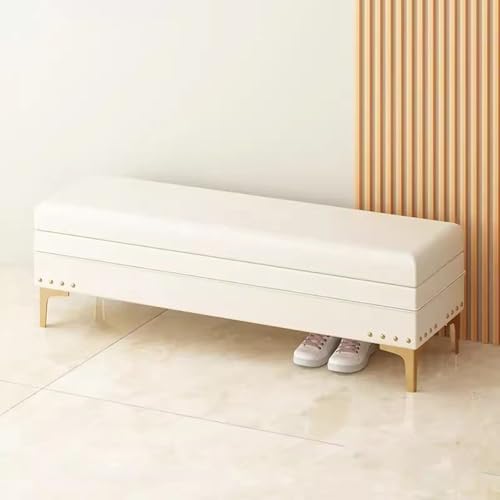 Repose-pieds coffre de rangement pour salon afin de ranger les jouets
